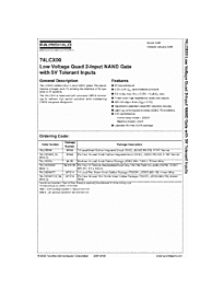 DataSheet 74LCX00 pdf